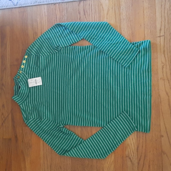 J. Crew Tops - NWT J Crew striped mockneck top